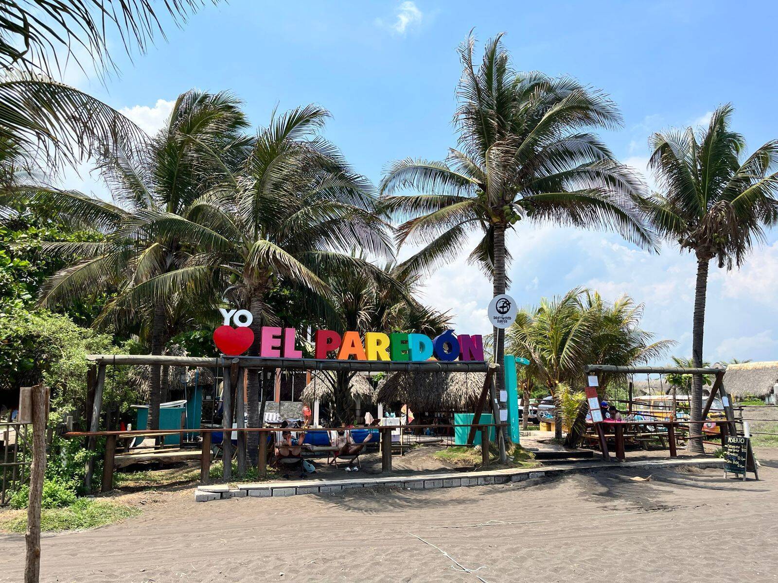 Vista desde la playa