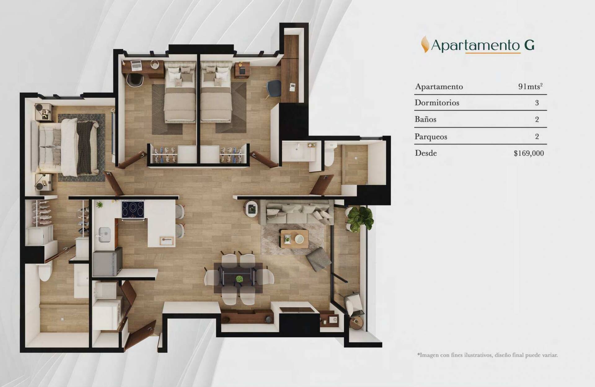 #555 - Apartamento para Venta en Ciudad de Guatemala - Guatemala