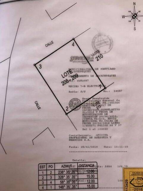 #576 - Área para Venta en Santiago Sacatepéquez - Sacatepéquez