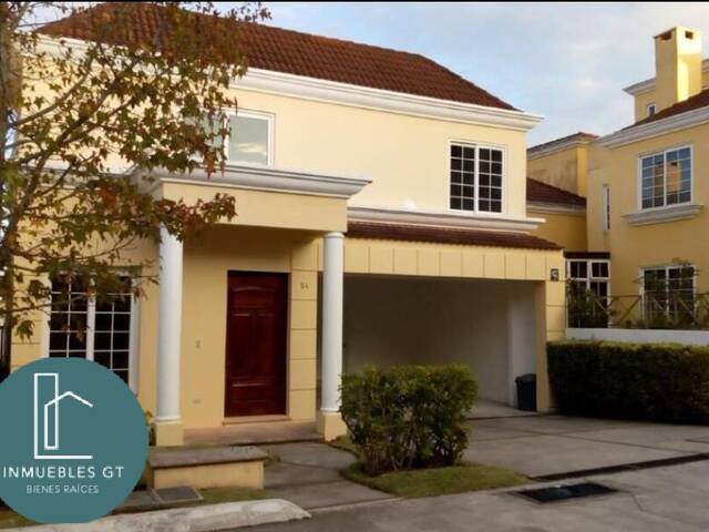 #917 - Casa en condominio para Alquiler en Ciudad de Guatemala - Guatemala - 1
