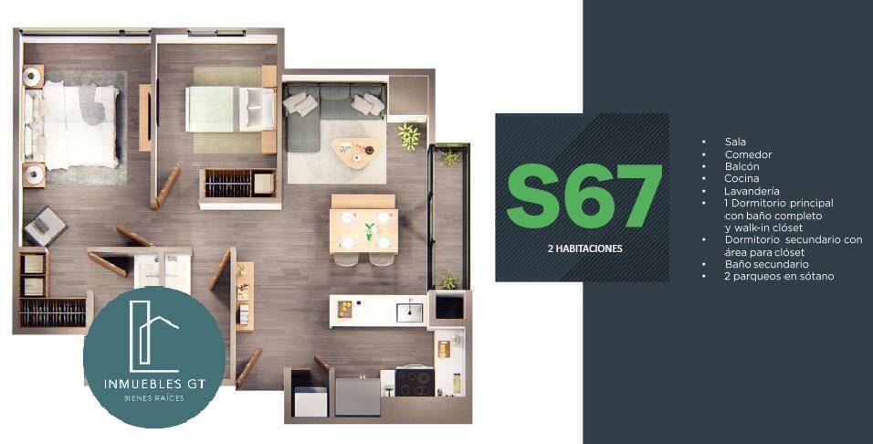 En VENTA apartamento zona 15 - Parque 15 - Miniatura 10