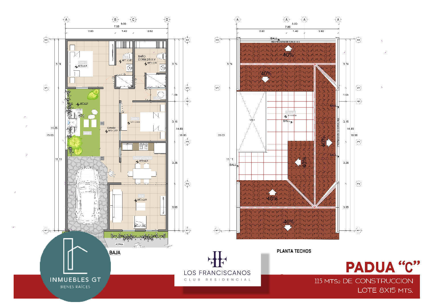 Casa en VENTA en Antigua Guatemala - Condominio Los Franciscanos - Padua C - Image 2