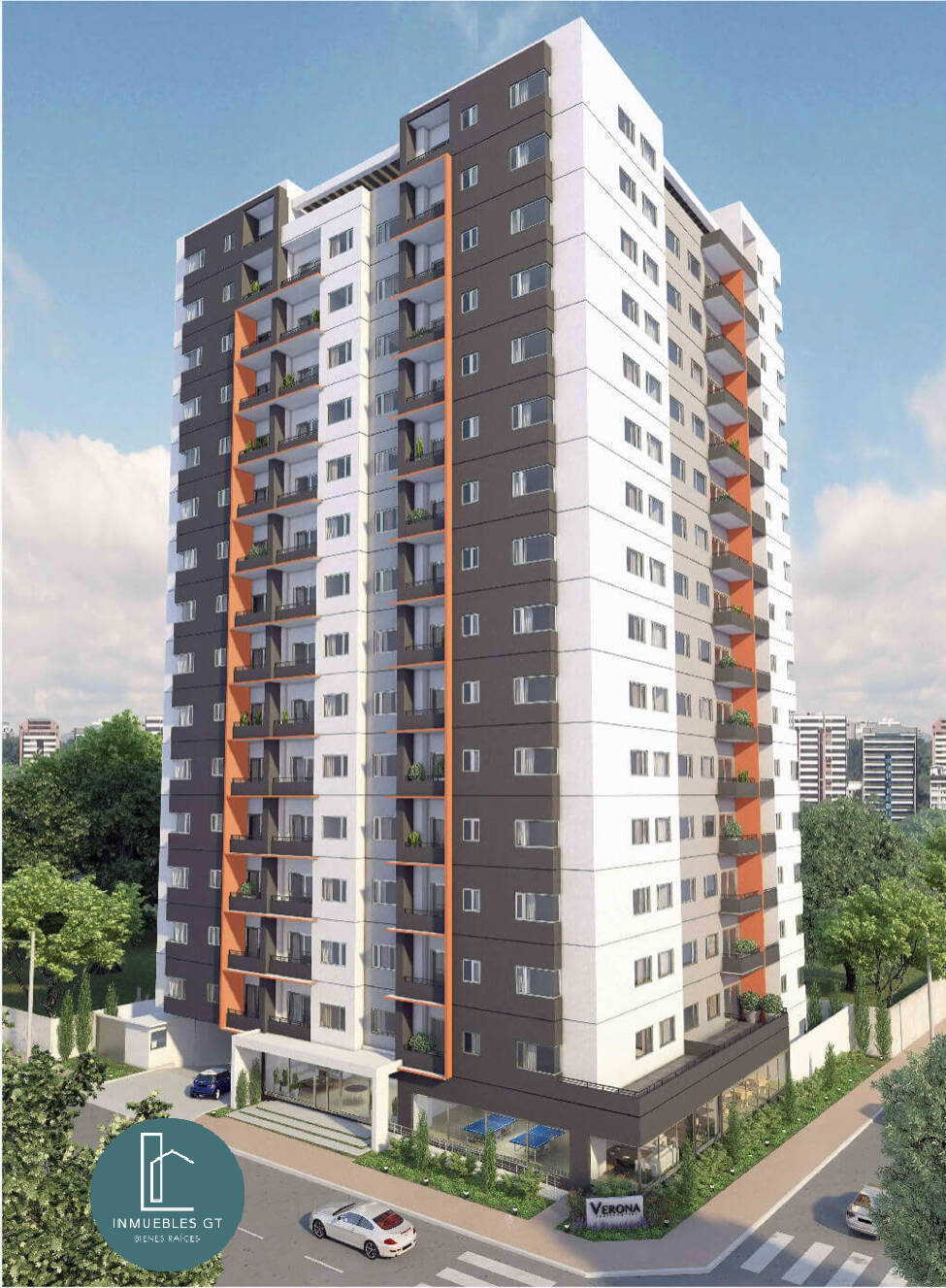 Edificio Verona Apartamento en renta amueblado Zona 10 - Image 1