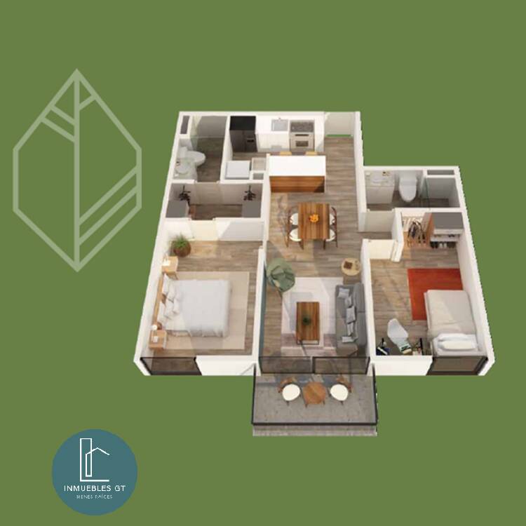 Apartamento en Venta Aralia Mariscal Z.11. - Image 2