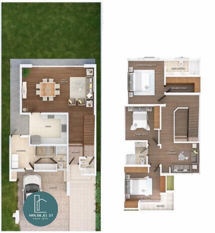 Casas en VENTA modelo B - Proyecto Portal del Bosque III - Miniatura 10