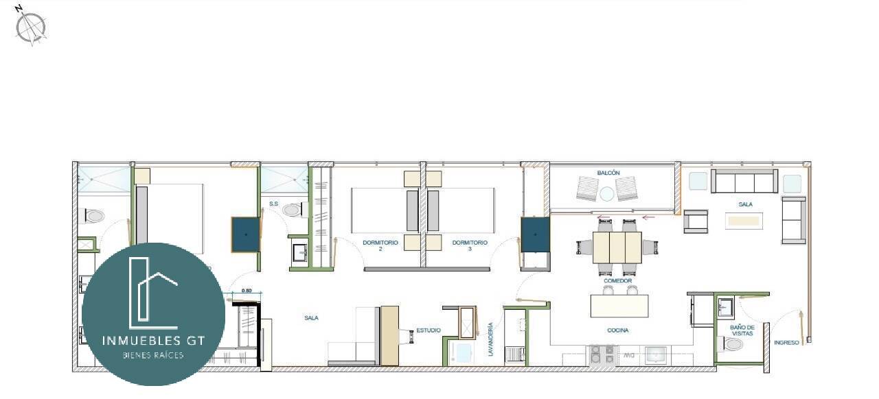 Apartamento en VENTA - LIV, Vista hermosa, zona 15. - Miniatura 11