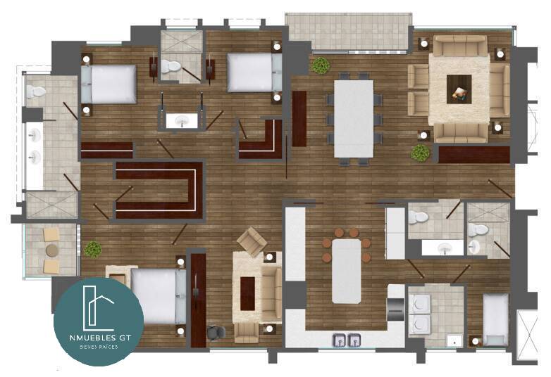 Apartamento en VENTA - LIV, Vista hermosa I, zona 15. - Image 2