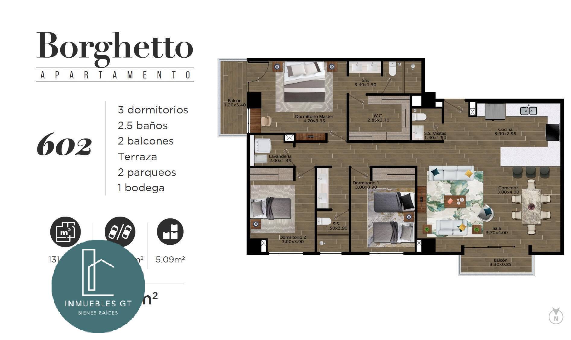 Apartamento en Venta zona 15 - Miniatura 6