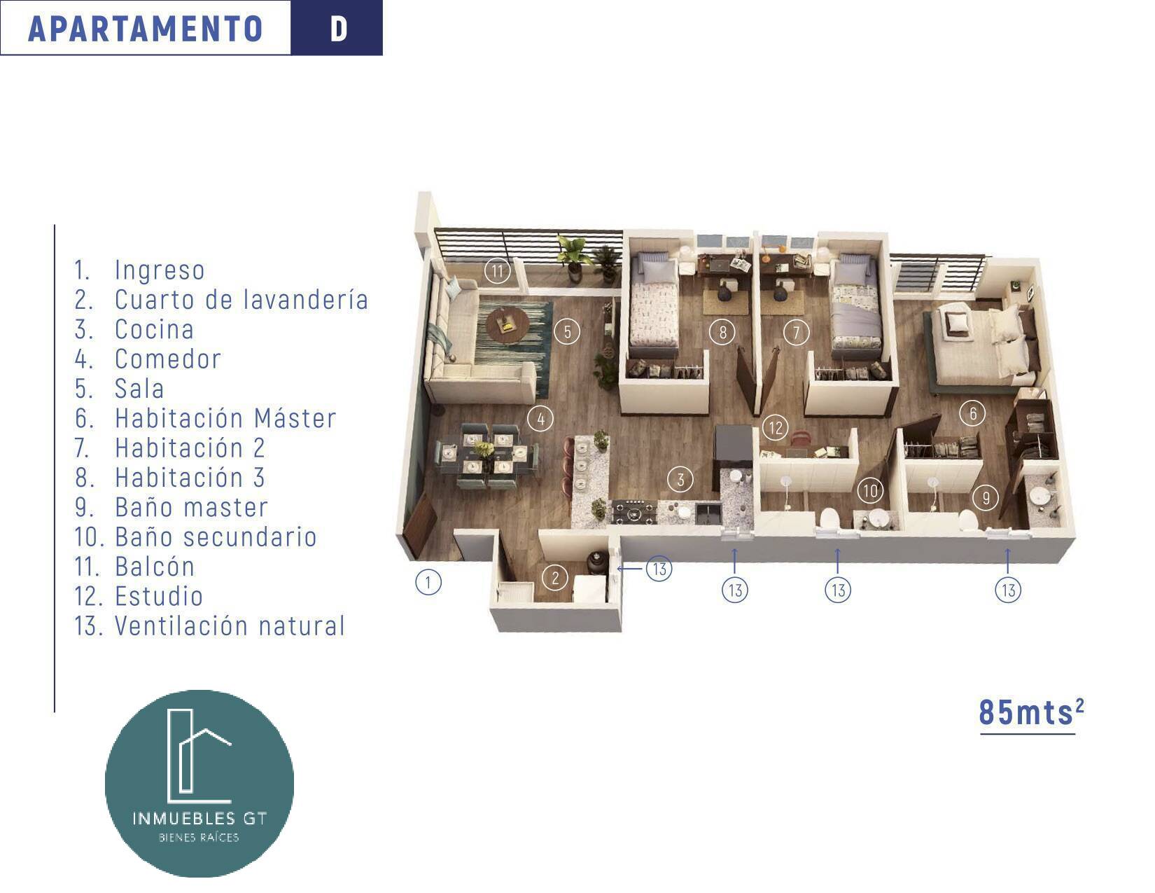 Apartamento en Venta Carretera a El Salvador - Miniatura 11