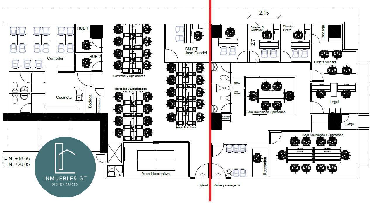 Oficina en Renta zona 10 - Miniatura 6